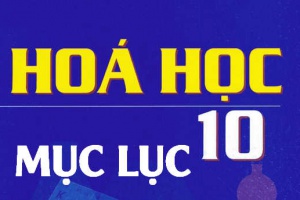 Mục lục sách giáo khoa (SGK) Hóa 10 - Lý thuyết và bài tập Hóa học 10